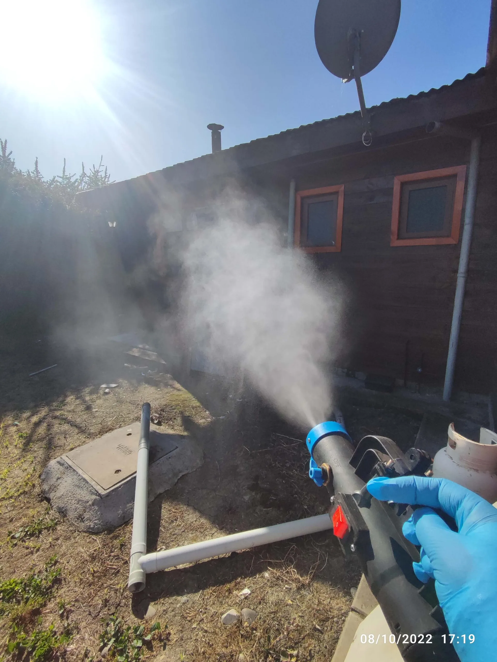 Fumigación de zancudos en patios Peñaflor